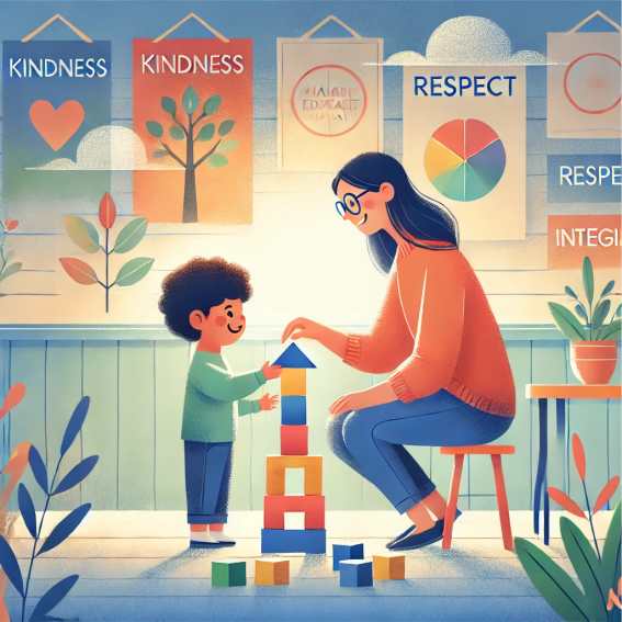 Teacher transformation model logo